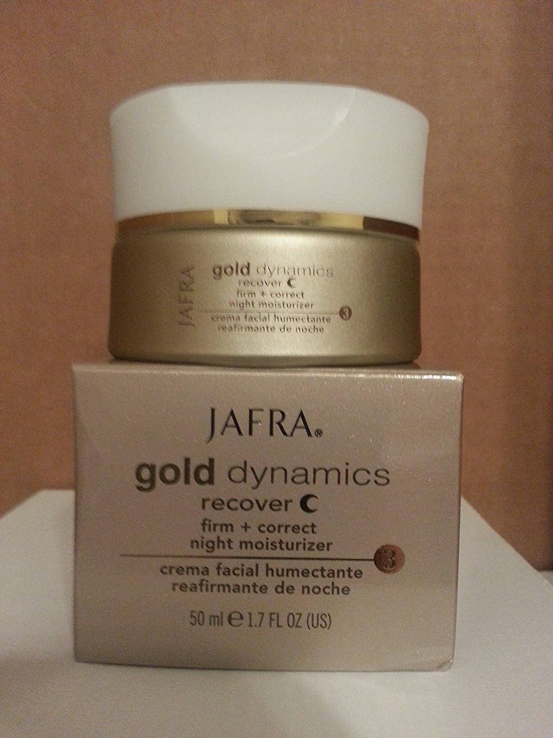 JAFRAGold Dynamics Recover Firm + Correct Night Moisturizer 1.7 Fl. Oz.