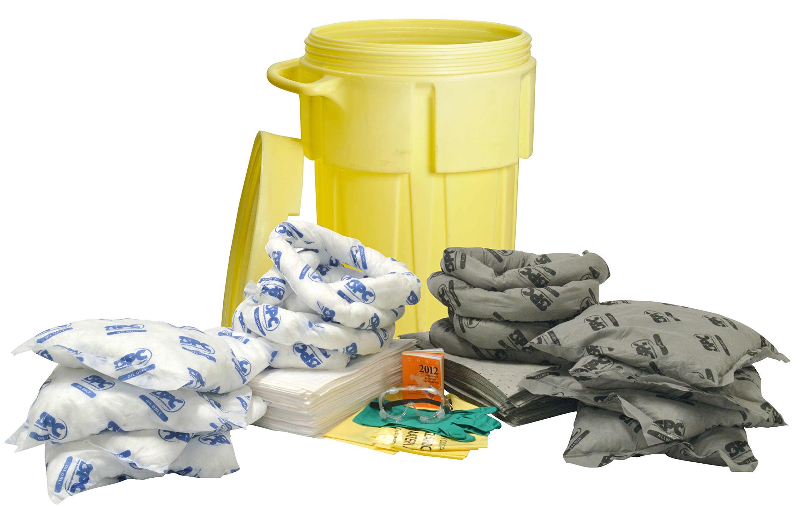 Brady SPC SKMA-55W Spill Kit, Universal, Oil, 55 gal
