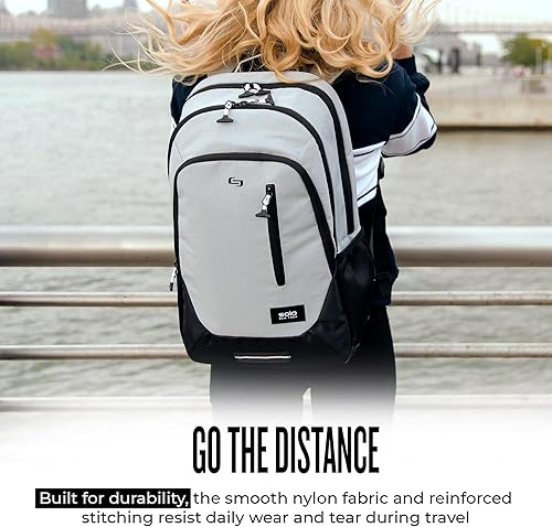 Miniatura 5 de SOLO New York Varsity Region Mochila para laptop para mujeres y hombres. Se adapta a laptopnotebook de 15.6 pulgadas, perfecta para