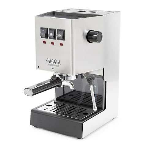 Gaggia RI9380 46 E24 Espresso Machine Brushed Stainless Steel