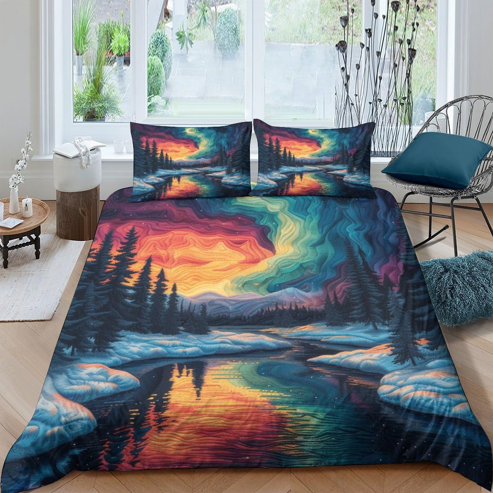 Housse de couette de qualité hôtelière en microfibre hypoallergénique ultra douce 220x240cm
