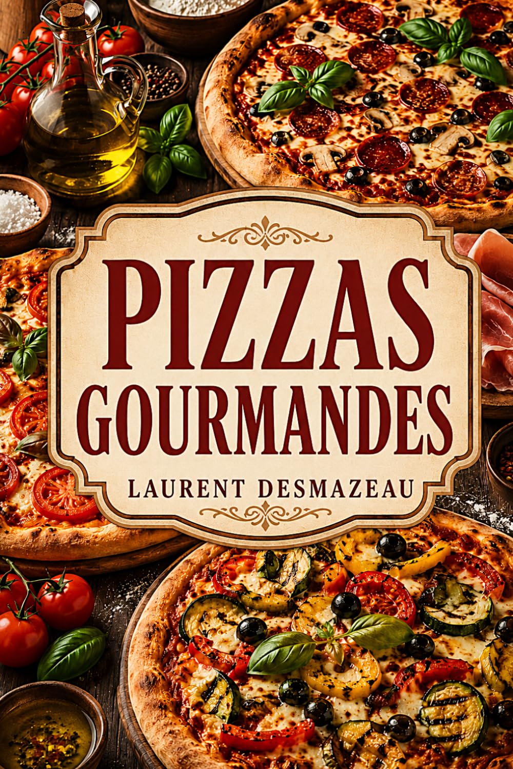 PIZZAS GOURMANDES: Le livre indispensable pour réussir des pizzas maison dignes des meilleures pizzerias (L’Art de Cuisiner Simplement)
