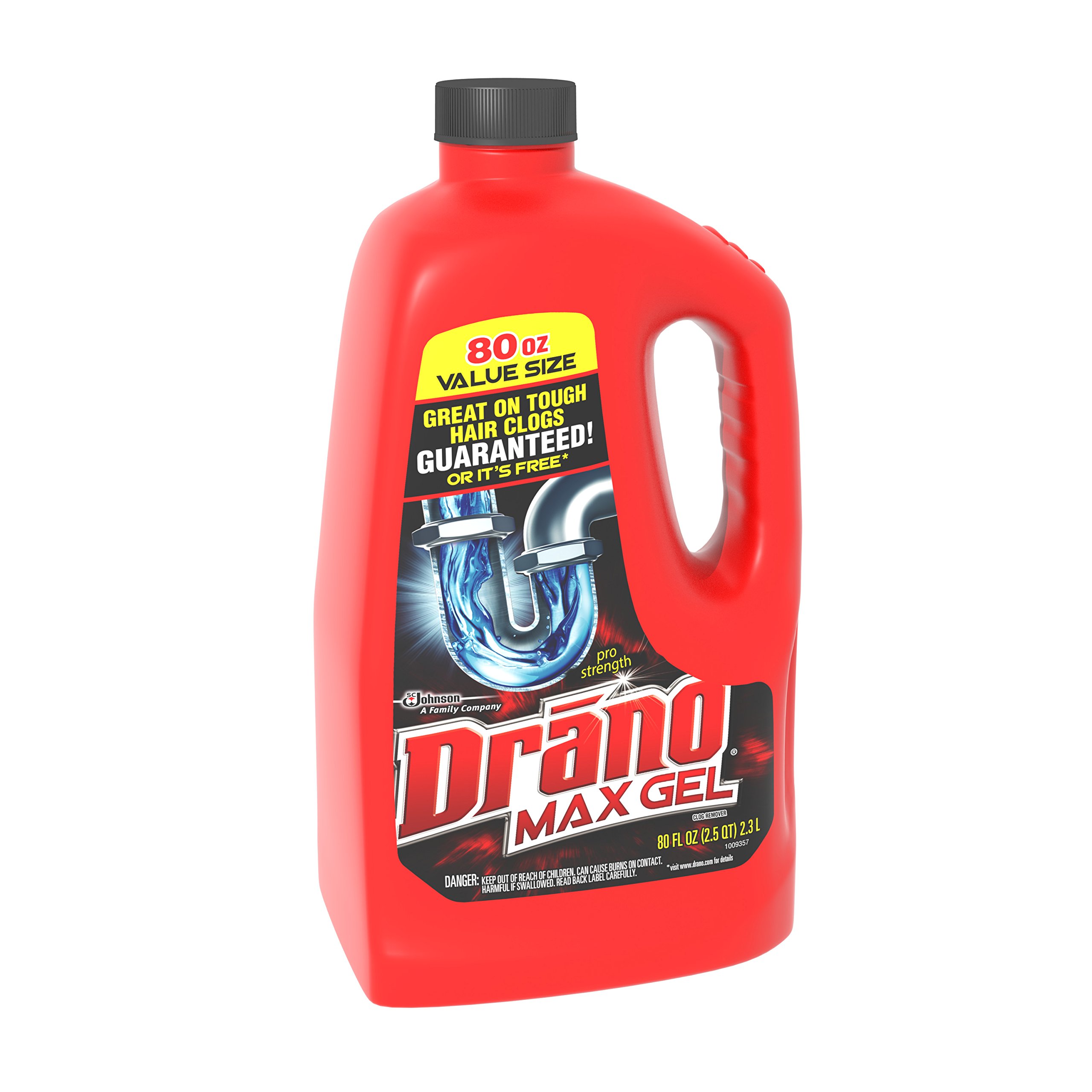 Drano Max Gel Drain Clog Remover and Cleaner for Shower or Sink Drains