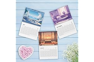 Anime Landscape Wall Calendar 2024: Kawaii Lofi Room Decor