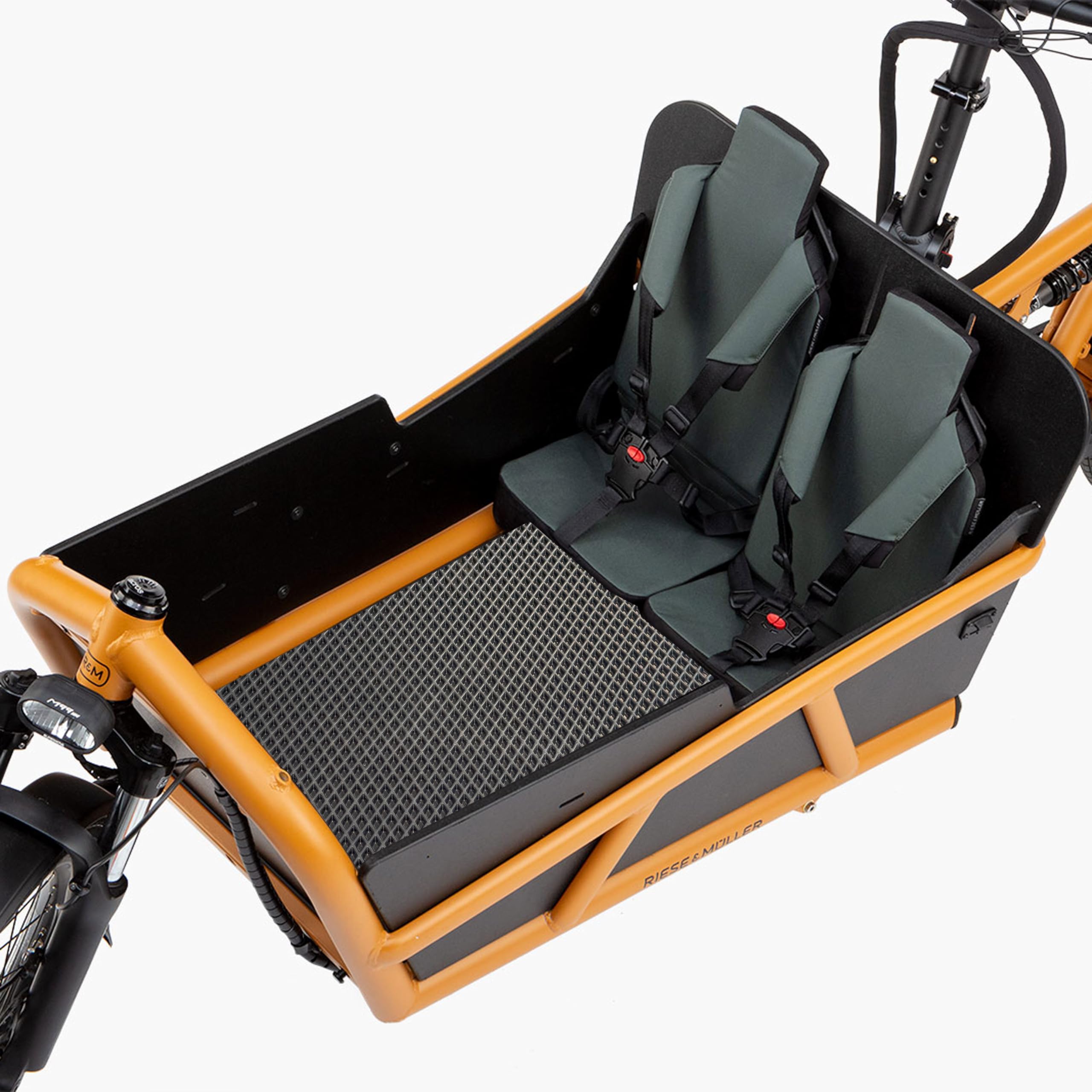 Riese&Müller Load 75 Tapis de protection de qualité supérieure - Tapis de sol antidérapant - Accessoires de vélo de chargement - Facile d'entretien et respectueux de l'environnement - Sans