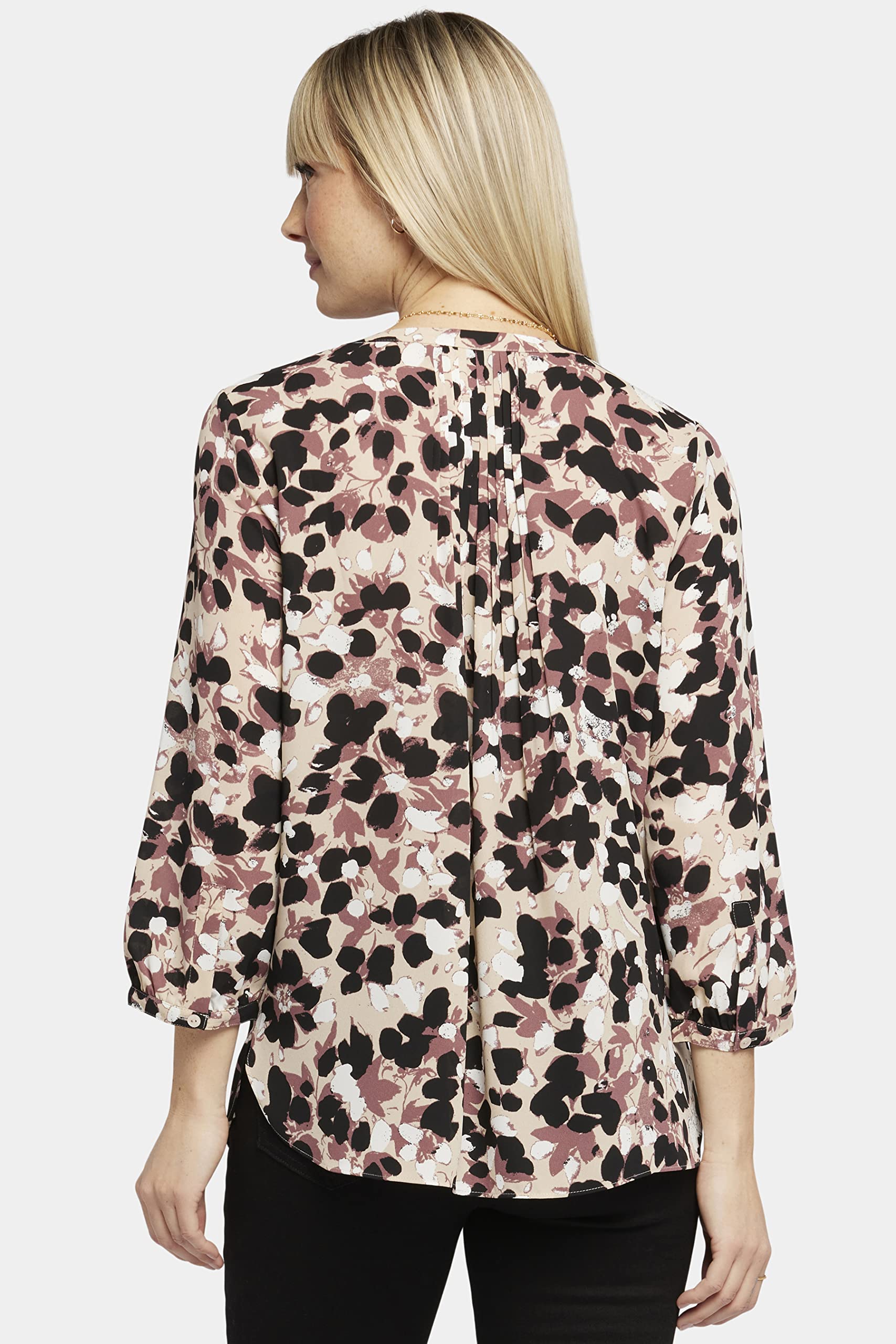 NYDJ Blusa con Ribete Blusas Mujer (Pack de 1)