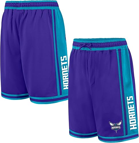 Miniatura 16 de Ultra Game Pantalones cortos de baloncesto oficiales de la NBA para hombre, de malla de aire súper suave para el día del juego - Ajuste clásico