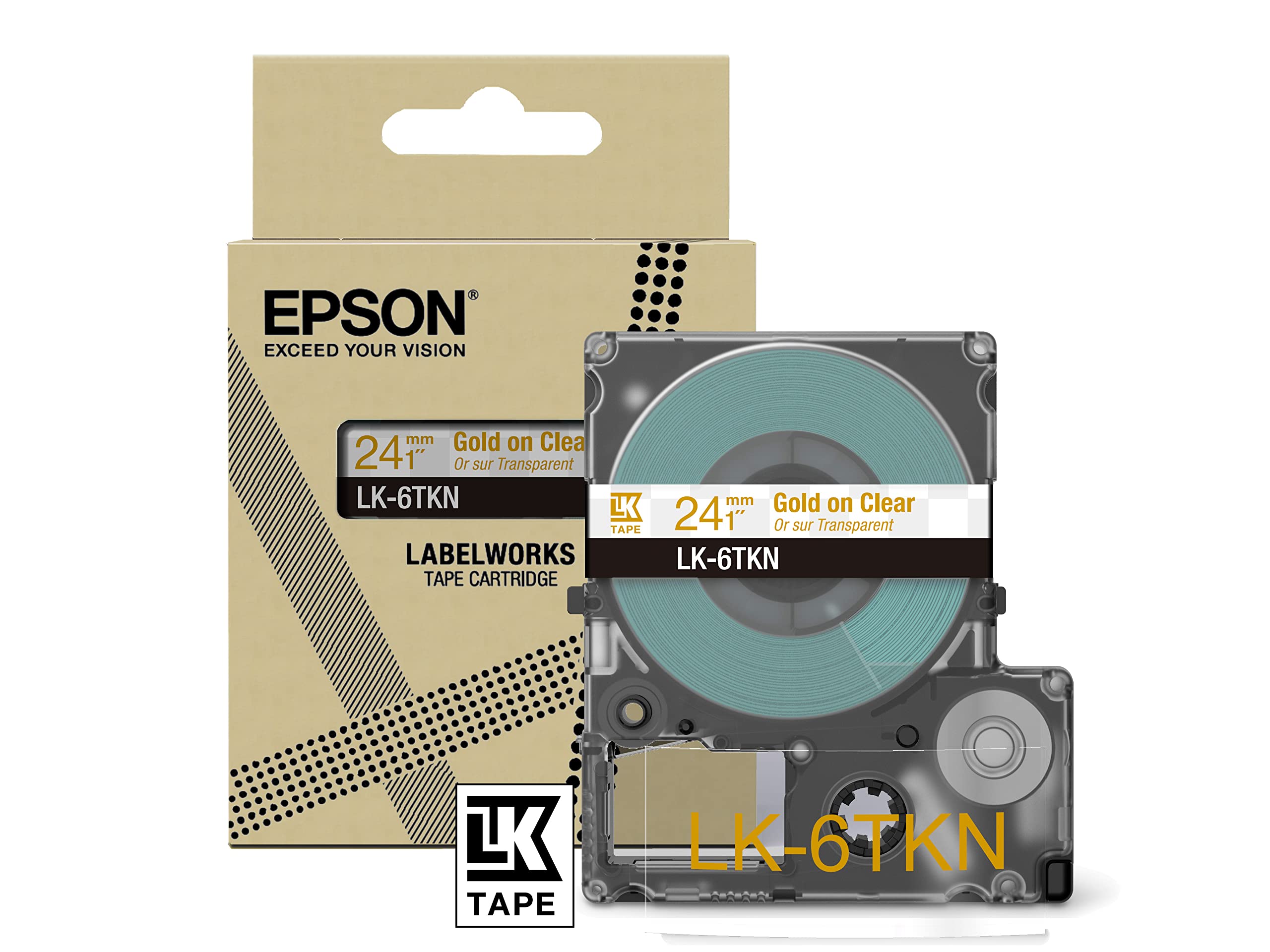 Metallic Clear/Gold 24mm LK-6TKN, 24 mm