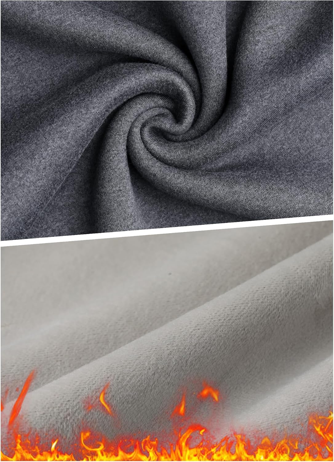 cheibear Womens Warm Underwear Sets Thick Heavyweight Ultra Soft Long Sleevees Base Layer Ladies Winter Thermal Long Johns - Image 2