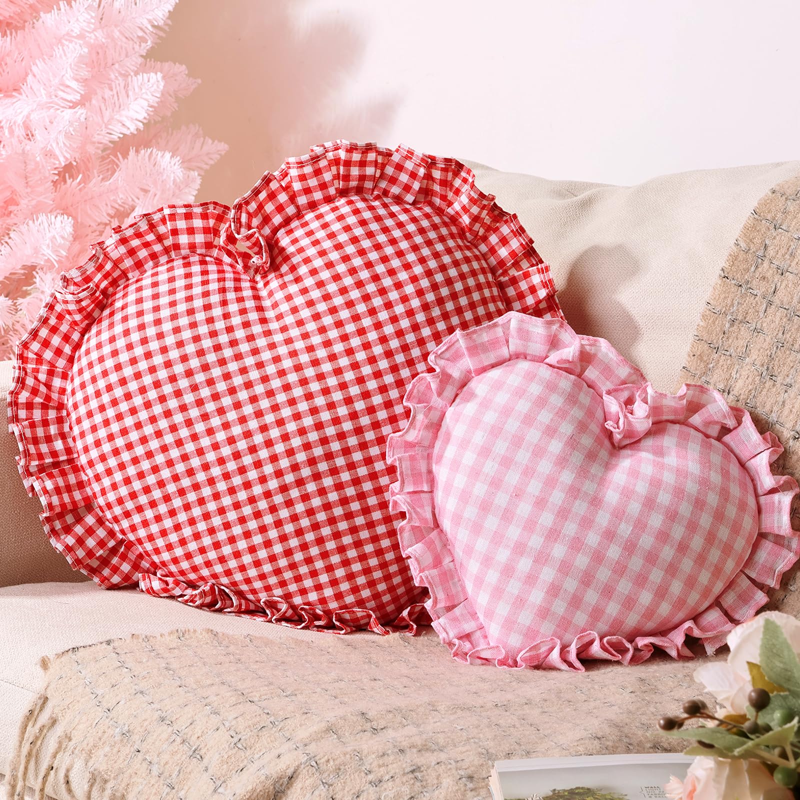Girls Don't Cry Heart Shape Pillow クッション Girls Don't Cry Heart Shape Pillow Red ガールズドントクライ (Girls