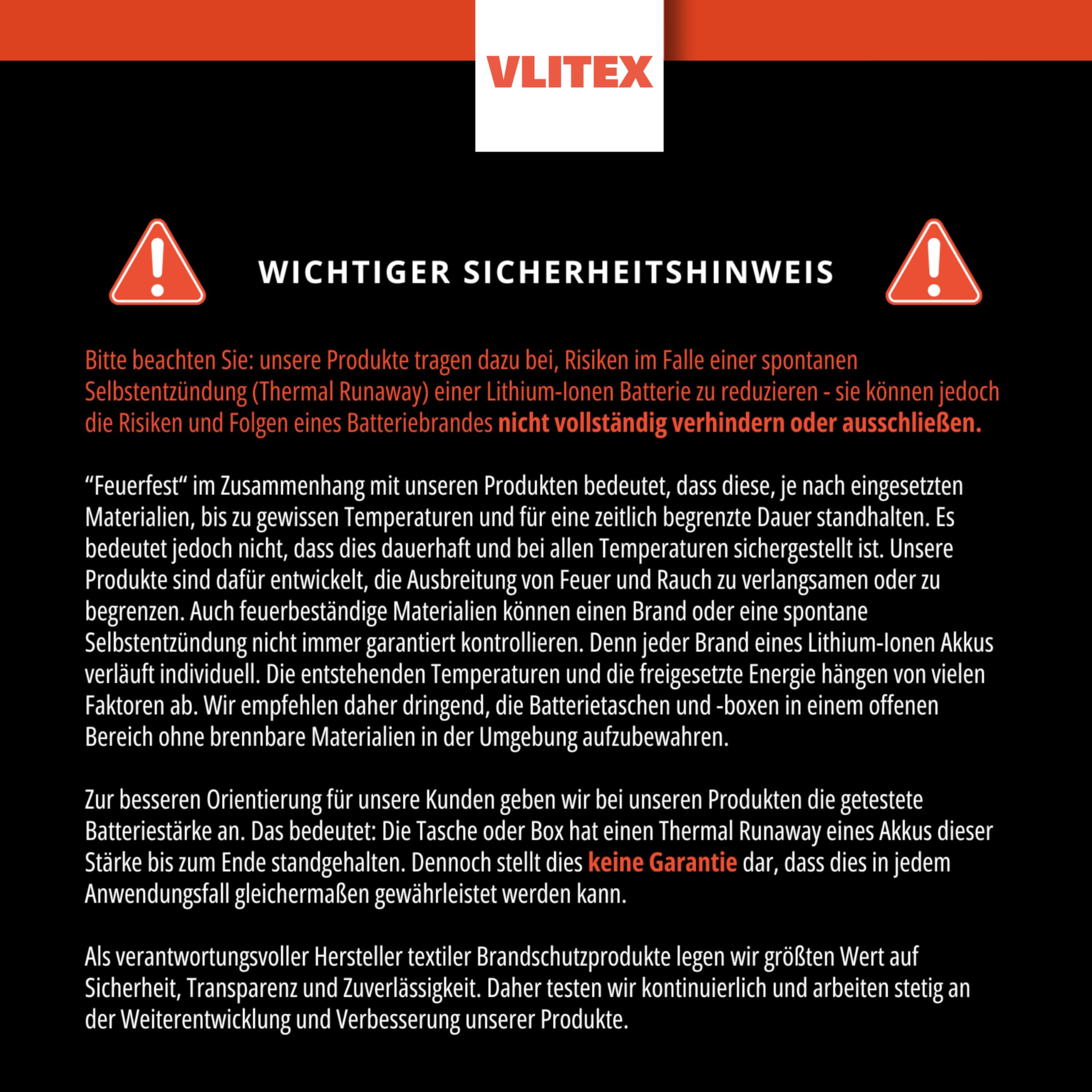 VLITEX Kleine Brandschutz Tasche | 3 Feuerfeste Lagen | Ladetasche für Handy, Powerbank, Smartwatch, Bluetooth Kopfhörer, Smartphone usw. | Lithium Ionen Akku Batterie sicher Aufladen und aufbwahren