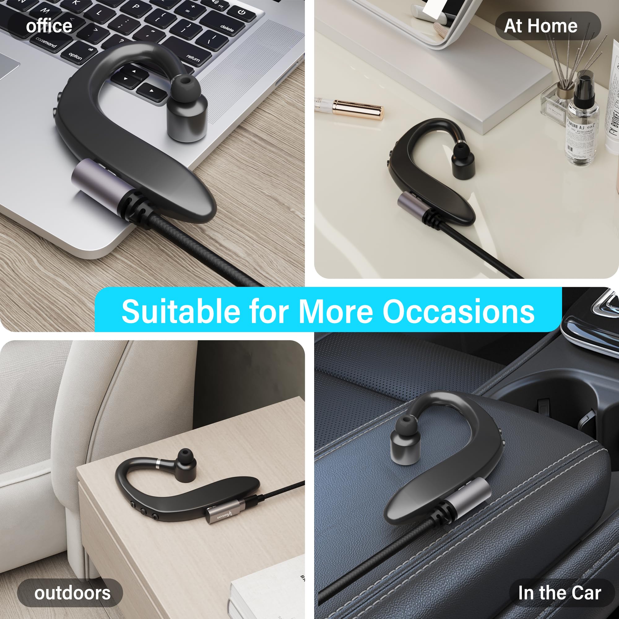 Amazon.com: Veeloon 2 FT-2 Pack USB C to Shokz Charging Cable