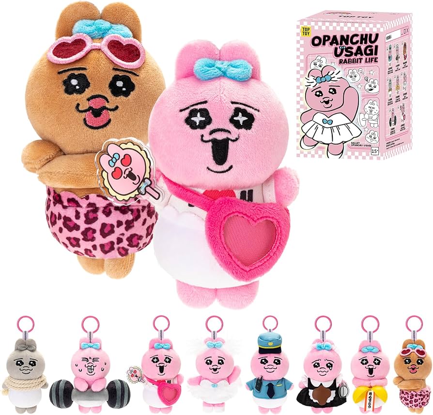 ③おぱんちゅうさぎ CANDY PANICHU ぬいぐるみキーチェーン全種セット ③おぱんちゅうさぎ CANDY PANICHU ぬいぐるみキーチェーン全種セット