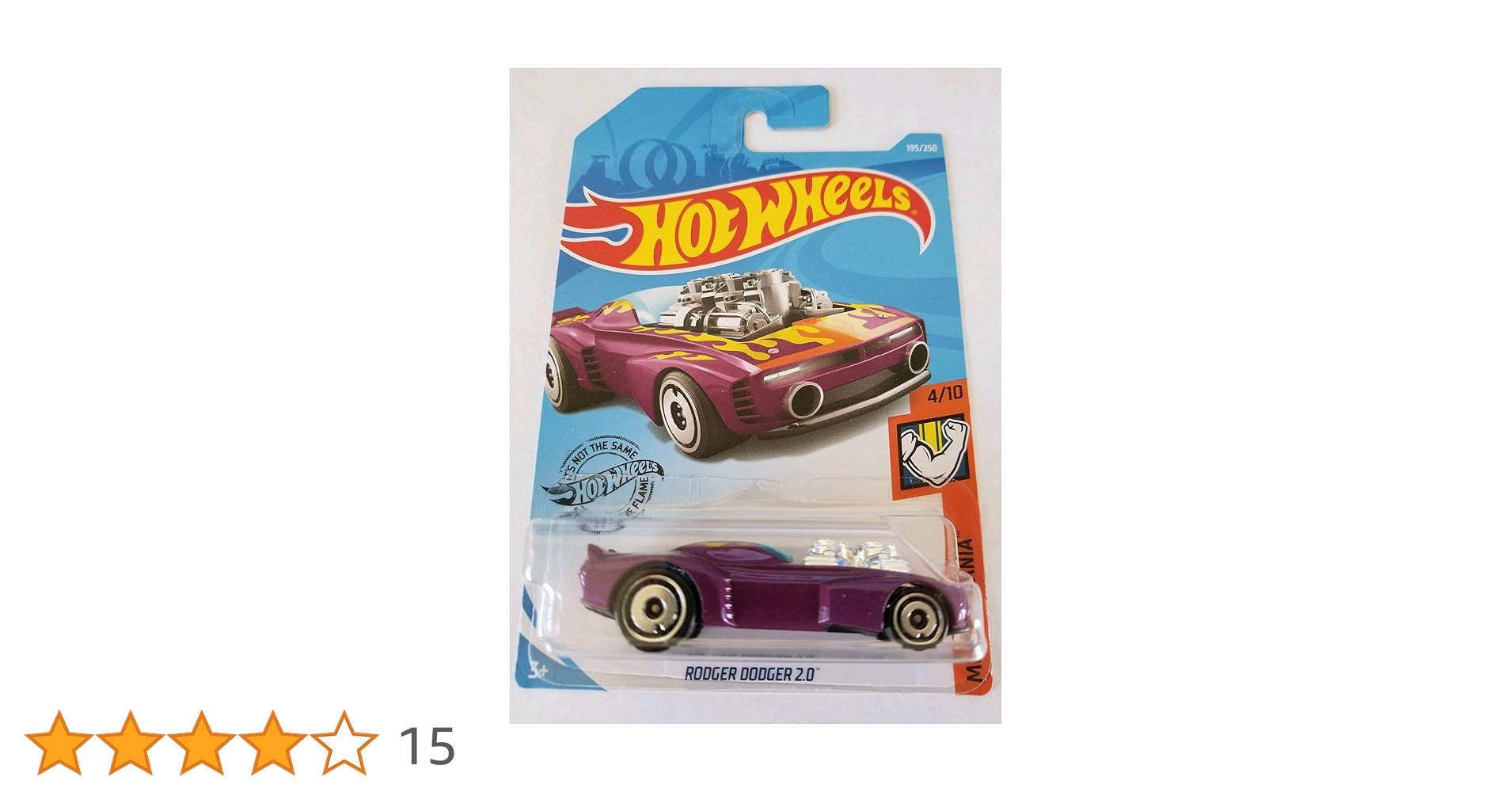 マテル赤箱23ロジャーダッチャー Amazon | Hot Wheels Rodger Dodger 2.0 マッスルマニア 4/10