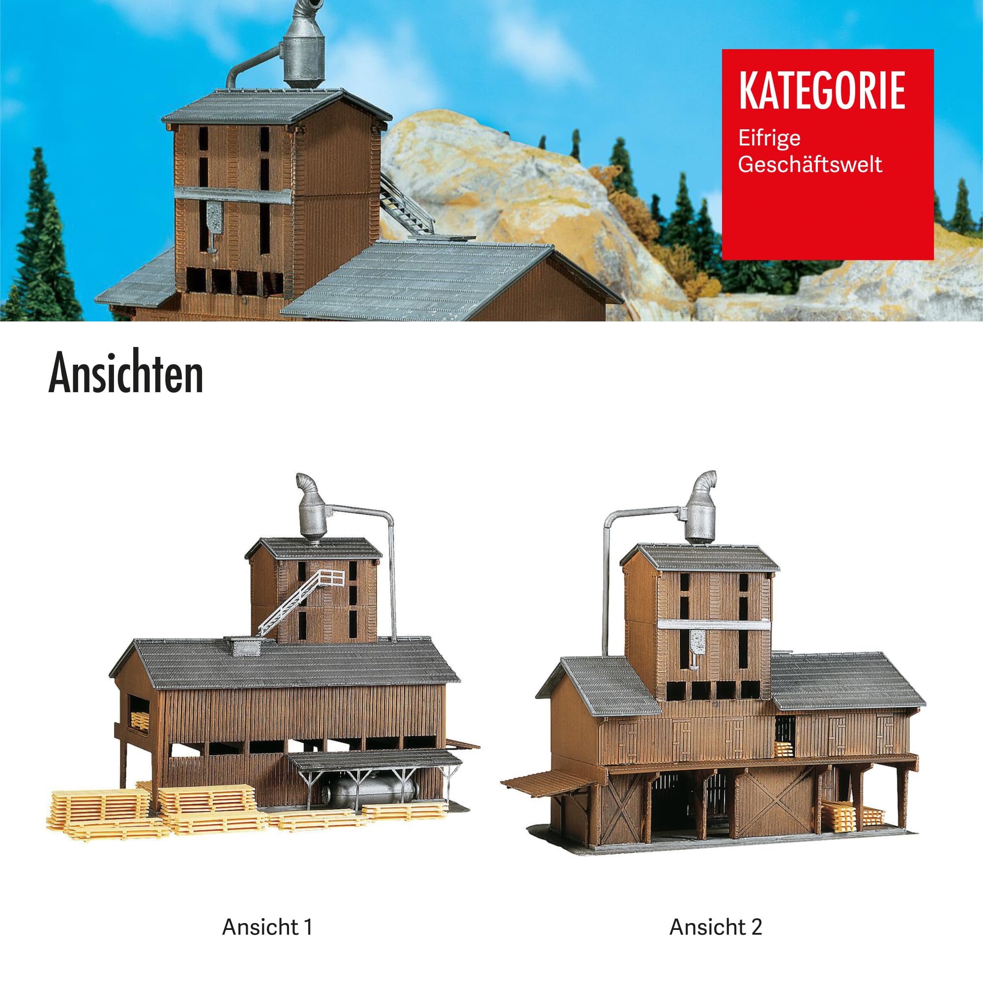 FALLER 222181 - Sägewerk, Large, Holz