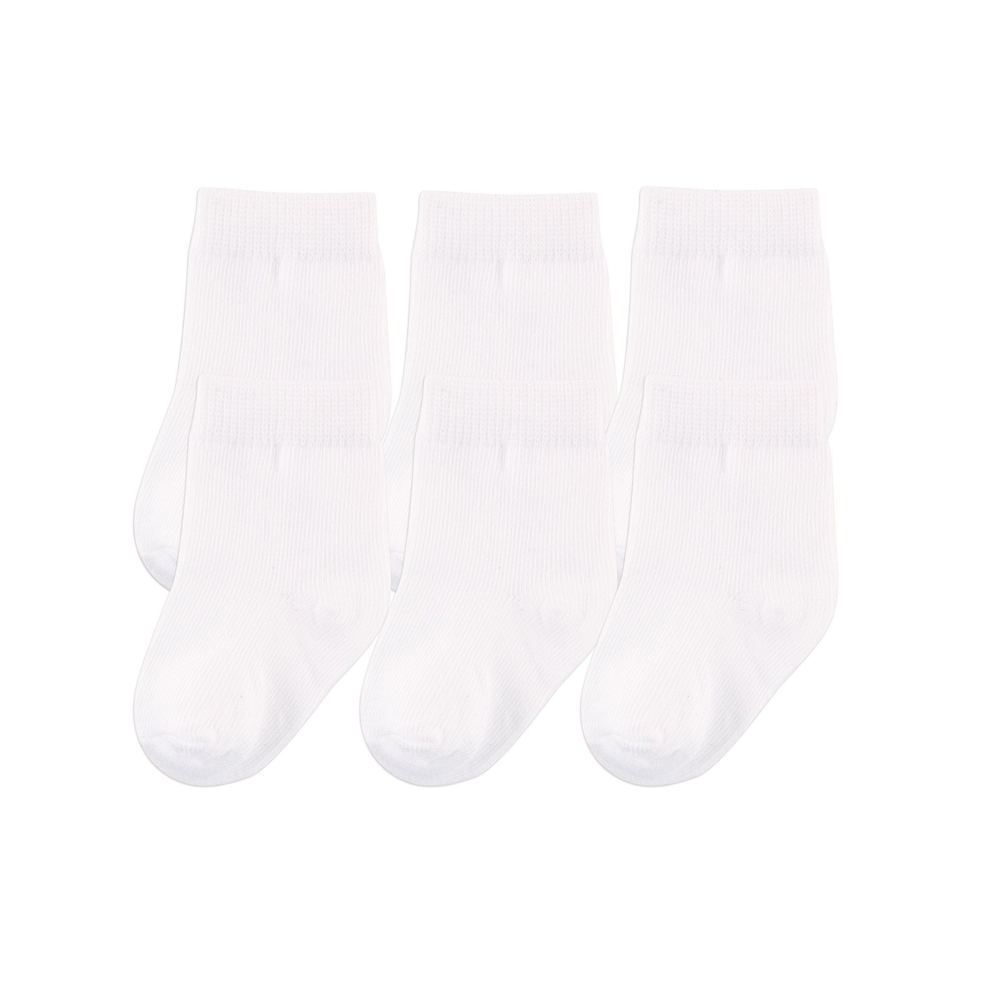 Touched by Nature Baby-Jungen Socken aus Bio-Baumwolle, Weiß, 6-12 Monate