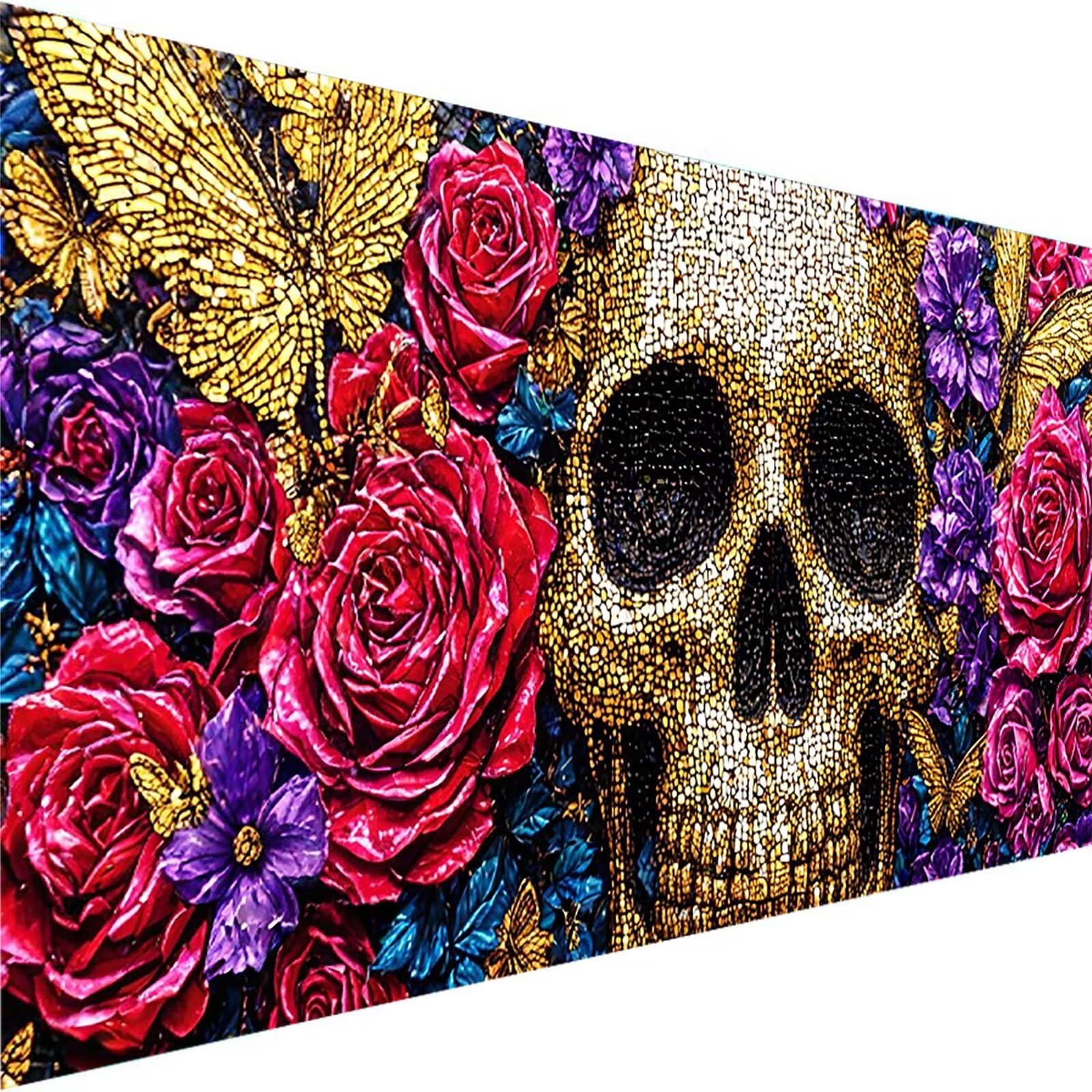 Malen nach Zahlen Kinder Blume Malen Nach Zahlen Erwachsene, Geschenke für Mädchen Junge Bastelset Set, Malen nach Zahlen Furcht | Malen nach Zahlen Ohne Rahmen, (60x120cm) Bastelset Erwachsene 4-5