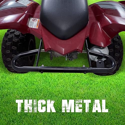 Miniatura 3 de Barra de agarre Raptor para Yamaha, parachoques trasero A & UTV PRO para accesorios Yamaha Raptor 700700R 2006-2020, piezas de metal de acero negro