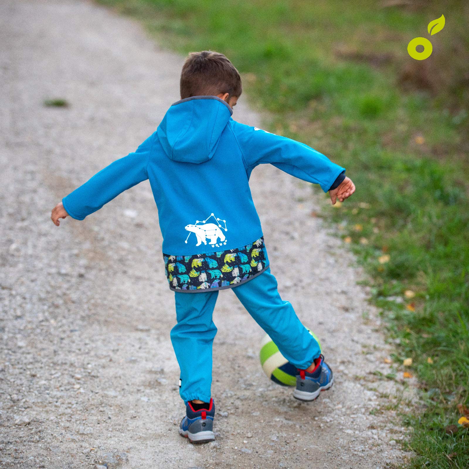 Pantalones de Softshell para niños, con Forro Polar, Impermeables, Resistentes al Viento, Transpirables, cálidos, funcionales, Pantalones de Lluvia Morado 98 cm-104 cm