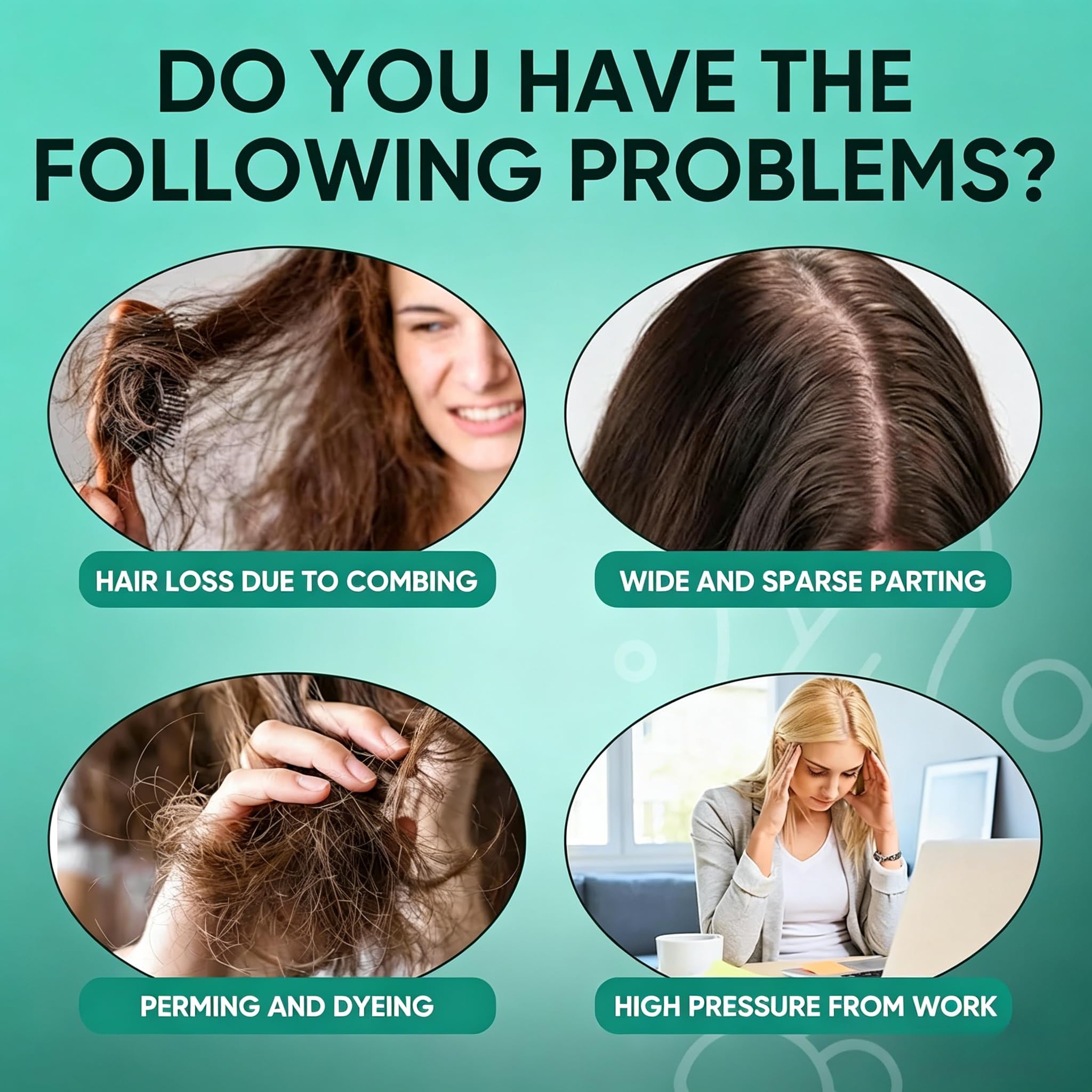 Revive Hair Gummies for Hair, Promotes Thicker, Fuller, Stronger Hair, with Organic Irish Sea Moss (3)