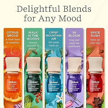 Amazon.com: Lifelines Essential Oil Blends, Pure Joy 5-Pack