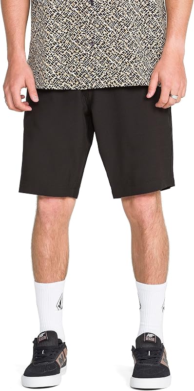 Volcom Men's Kerosene 21" Hybrid Chino Shorts Quick-Dry Stretch Fabric