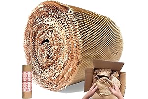 Ranpak Honeycomb Kraft Corrugated Wrapping Paper Roll | 15" x 400'