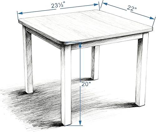 Miniatura 7 de PETIT BATEAU Solid Wood Kids Table and 2 Chairs Set,Montessori Modern AMMEHOELA Irish Designer for 2-8 Years Toddler,SereneWhite Gift Blanco