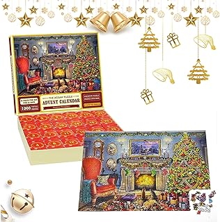 Advent Calendar 2023 | Christmas Jigsaw Puzzle | Christmas Advent Calendar Jigsaw Puzzle 1008PCS | Jigsaw Puzzles Christmas Gifts for Adults and Kids Countdown to Christmas Home Decoration