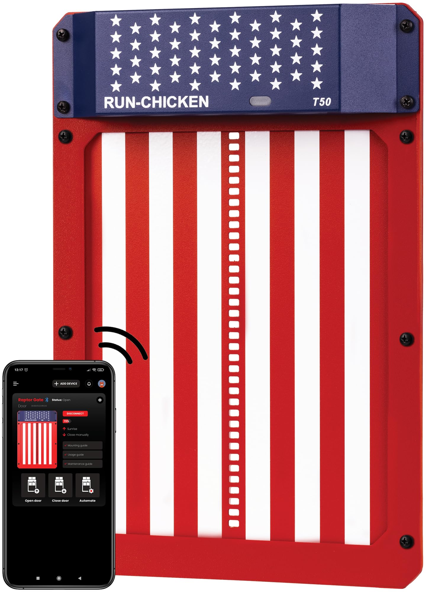 RUN-CHICKEN T50 Door