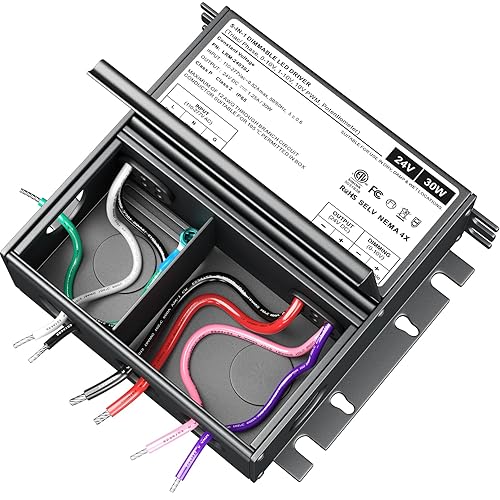 Fuente de alimentación LED de 60 W 12 V, entrada universal AC100-240VAC. voltaje constante salida LED transformador controlador para luces LED