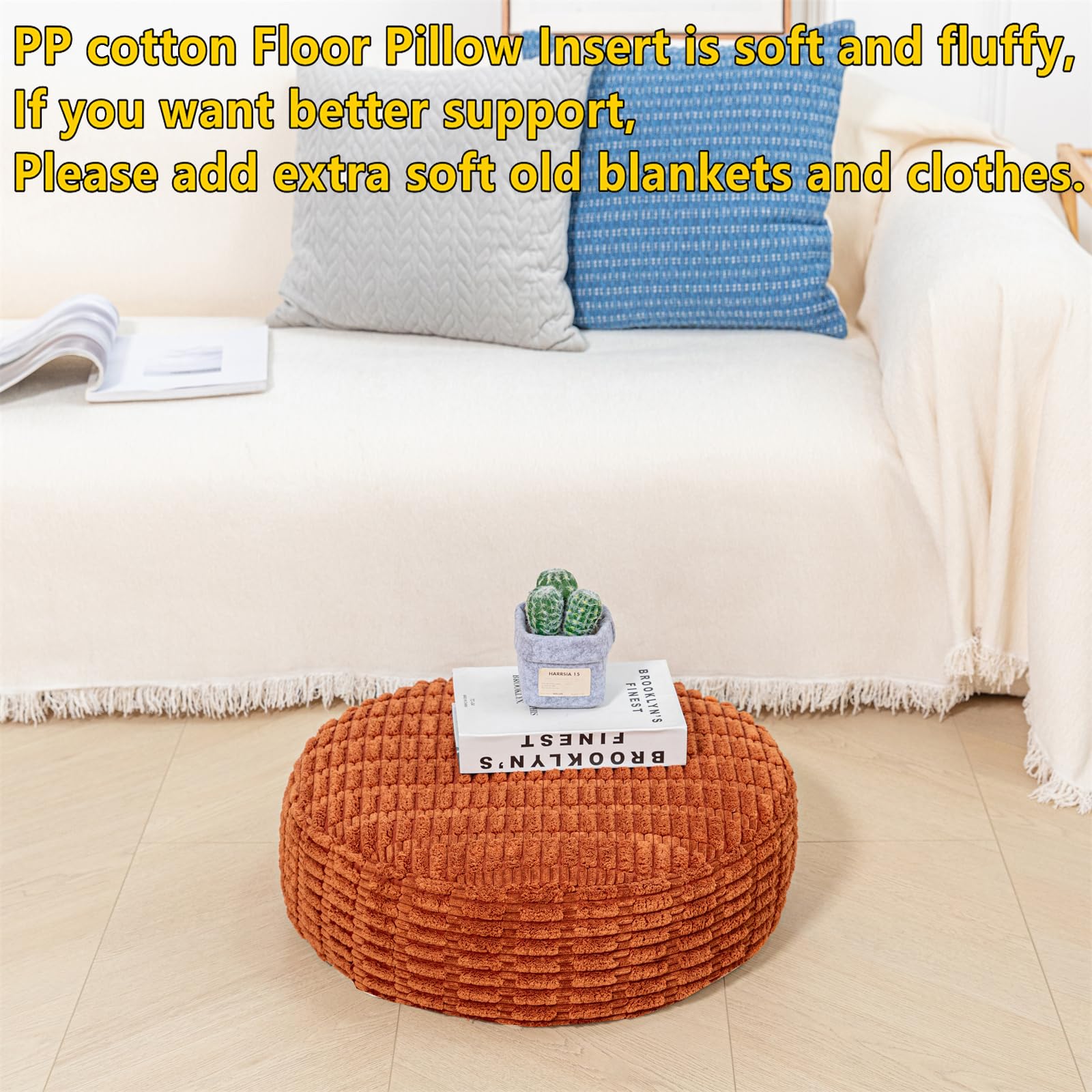 Pillow Inserts Sitting Pillow For Floor Round Pillow Asuprui Round