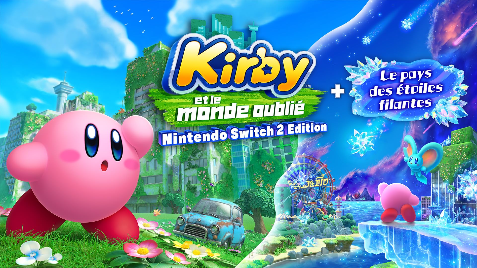 Kirby et le monde oublié - Nintendo Switch 2 Edition + Le pays des étoiles filantes - 2