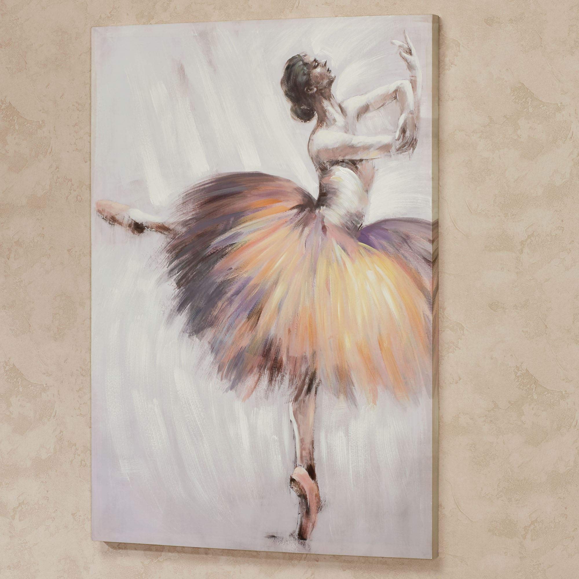 Amazon.com: Touch of Class Graceful Ballerina Canvas Wall Art 40