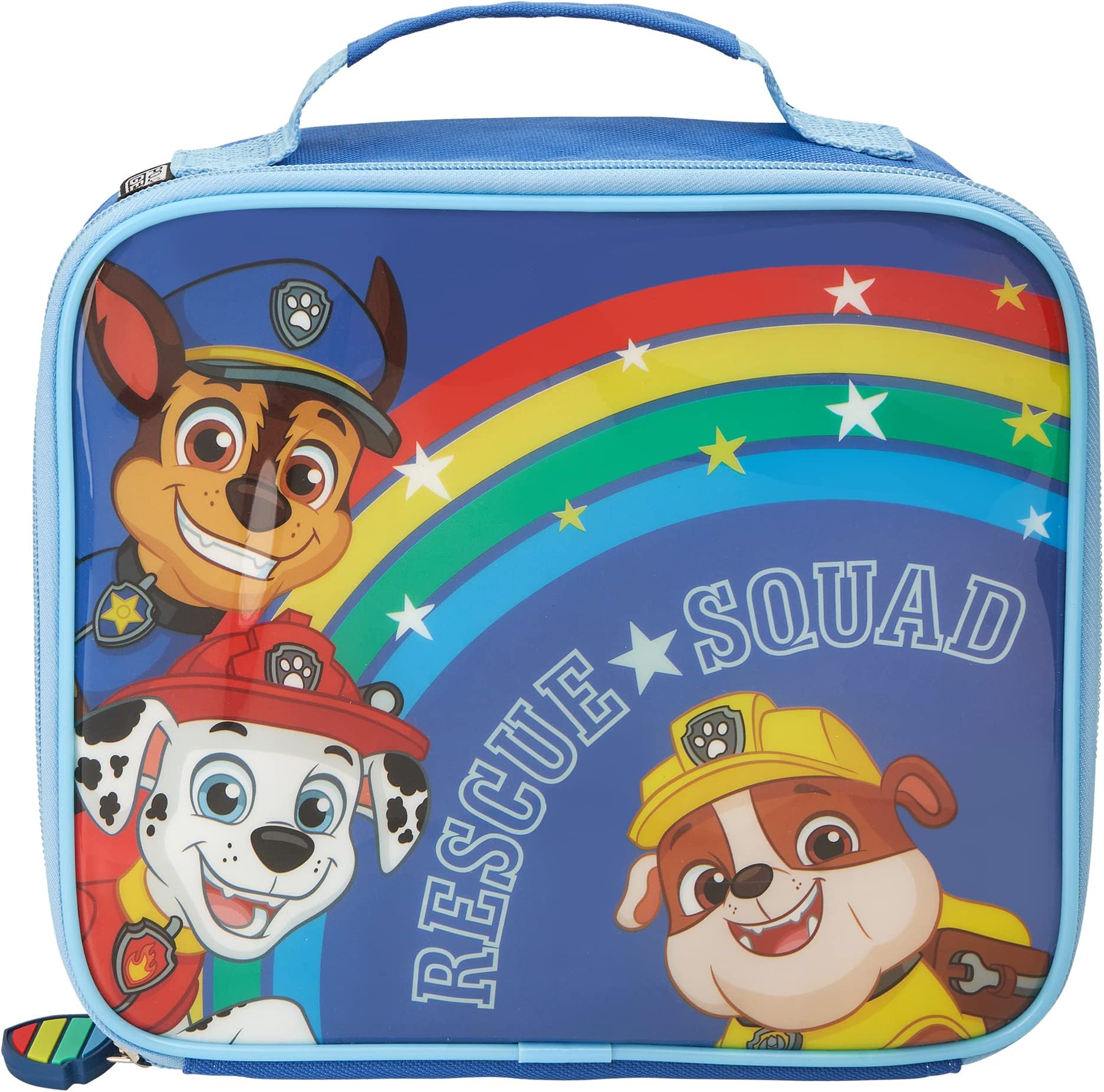 Paw PatrolInsulated Kids Lunch Bag with Handle, Official Merchandise by Polar Gear – 600D Polyester Food Cooler, Reusable Food & Drink Thermal Cool Bag for School Nursery Snacks Picnic