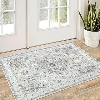famibay 2x3 Washable Rug, Persian Entryway Ru...,