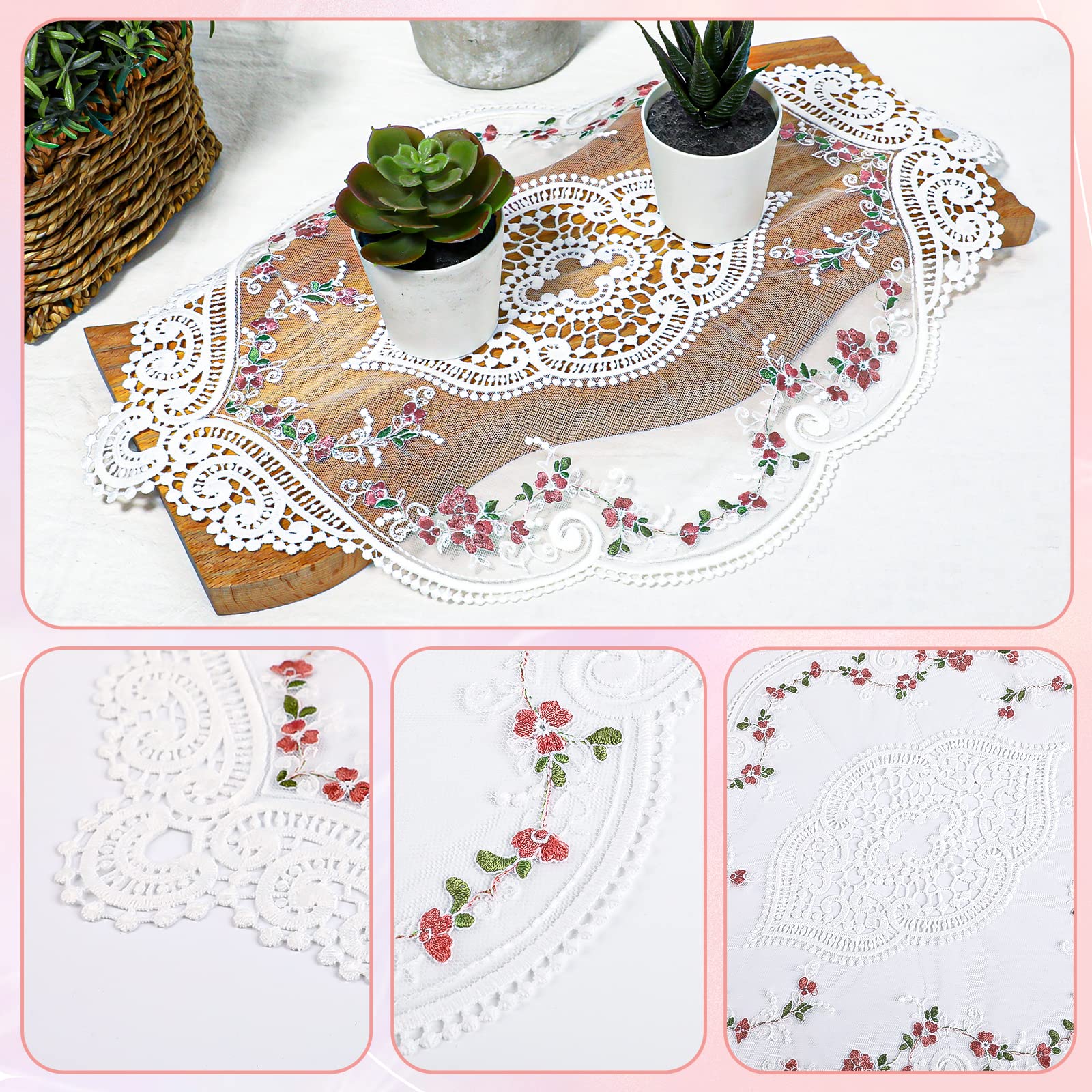 Amazon｜Vin Beauty ヴィンテージレーステーブルマット2枚セット