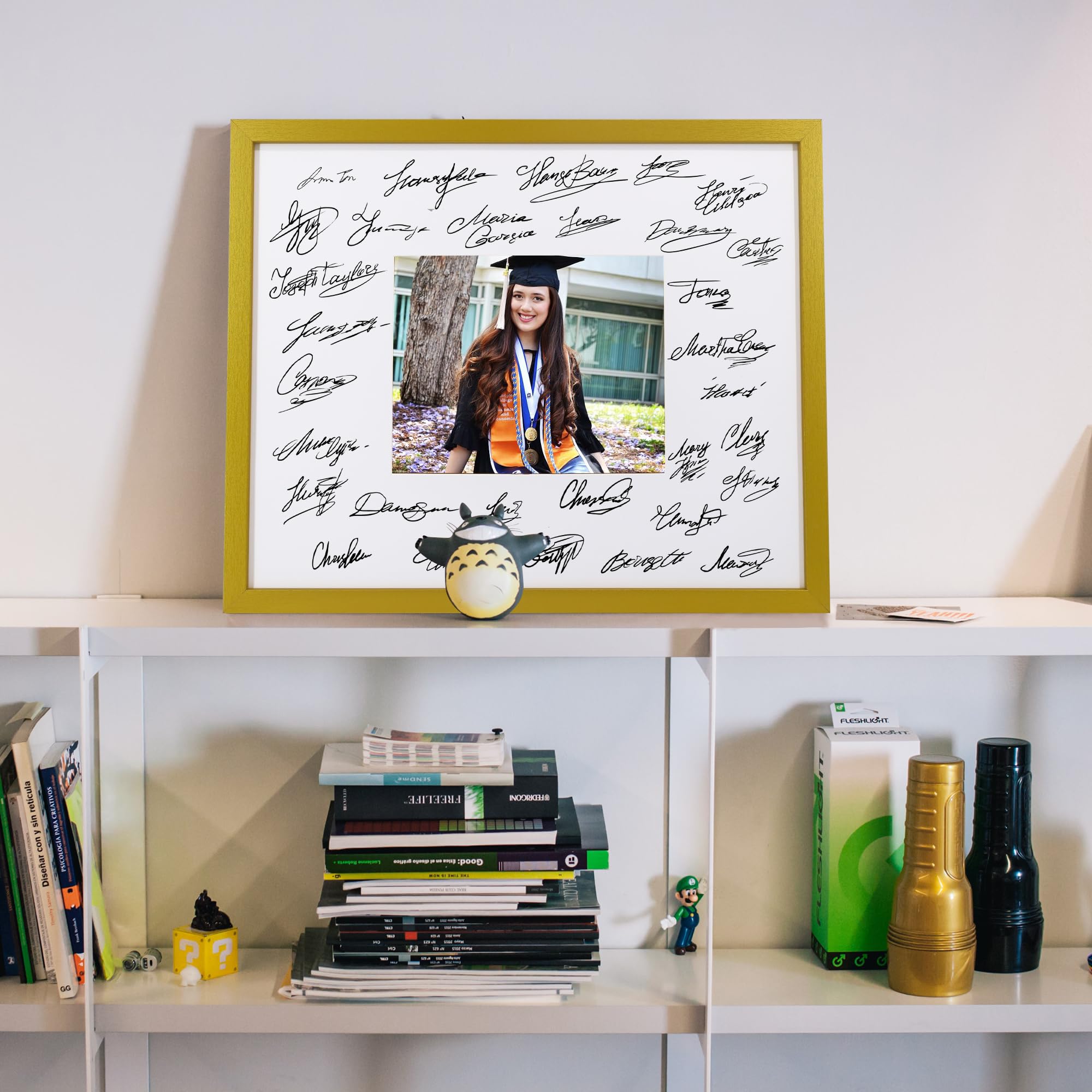 フォトフレーム 確認用 Amazon.com - 16x20 Signature Picture Frame for 8x10 Photo, Gold