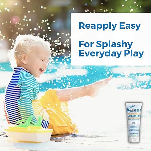 Miniatura 5 de Waxhead Protector solar para bebés  Protector solar para bebés eccema protector solar para bebés protector solar natural óxido de zinc para bebés