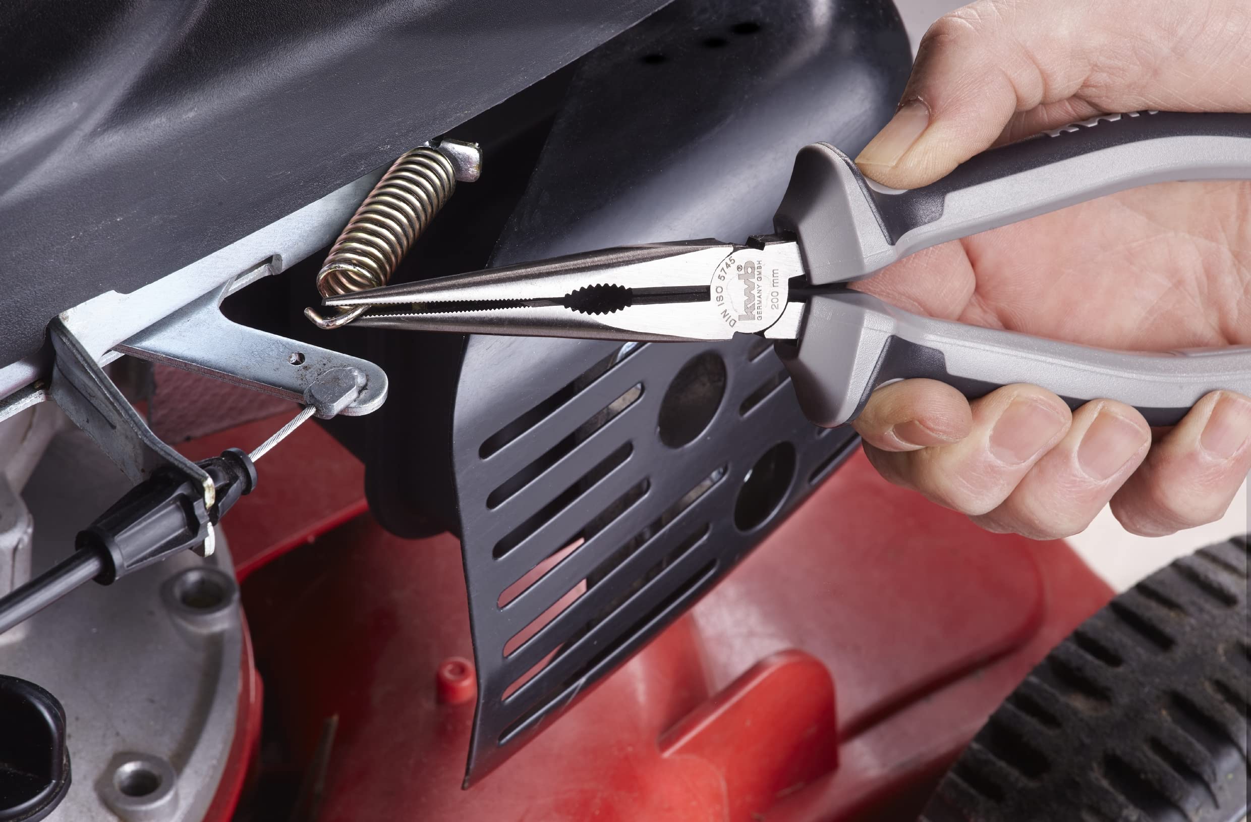 Pinza A Becchi Piani KWB 200 Mm - Acciaio Temprato Per Professionisti E Hobby