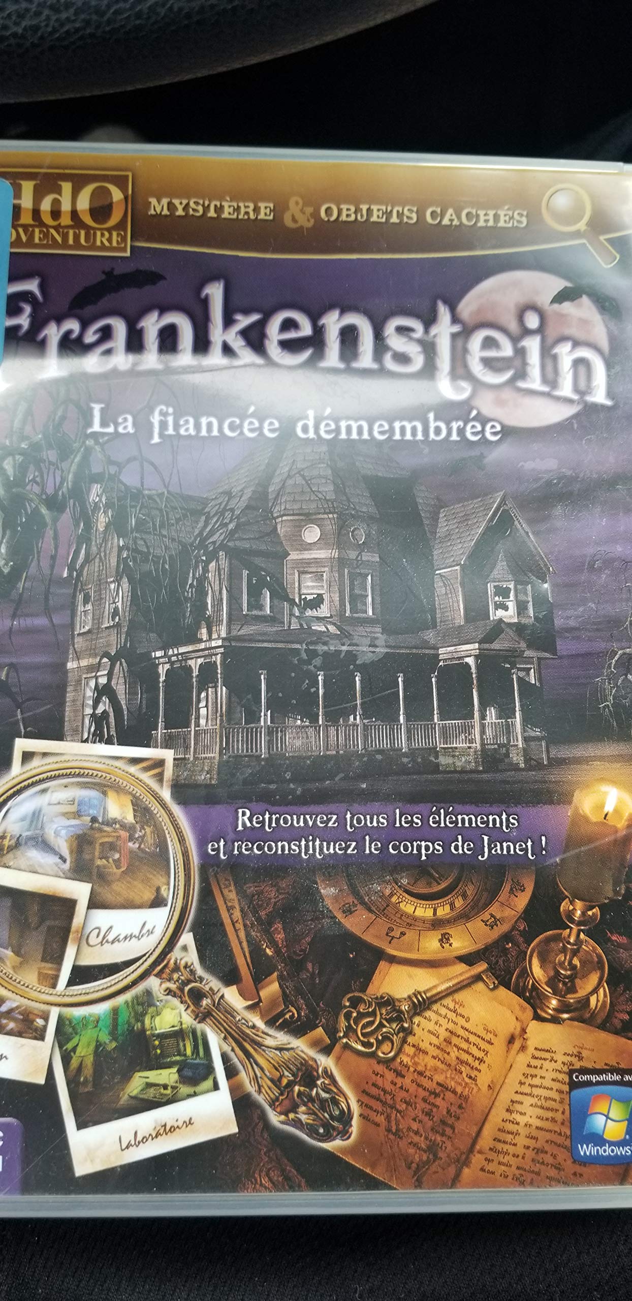 Frankenstein la fiancée démembrée mystère objets cachés PC CD Mac vf fr [video game]