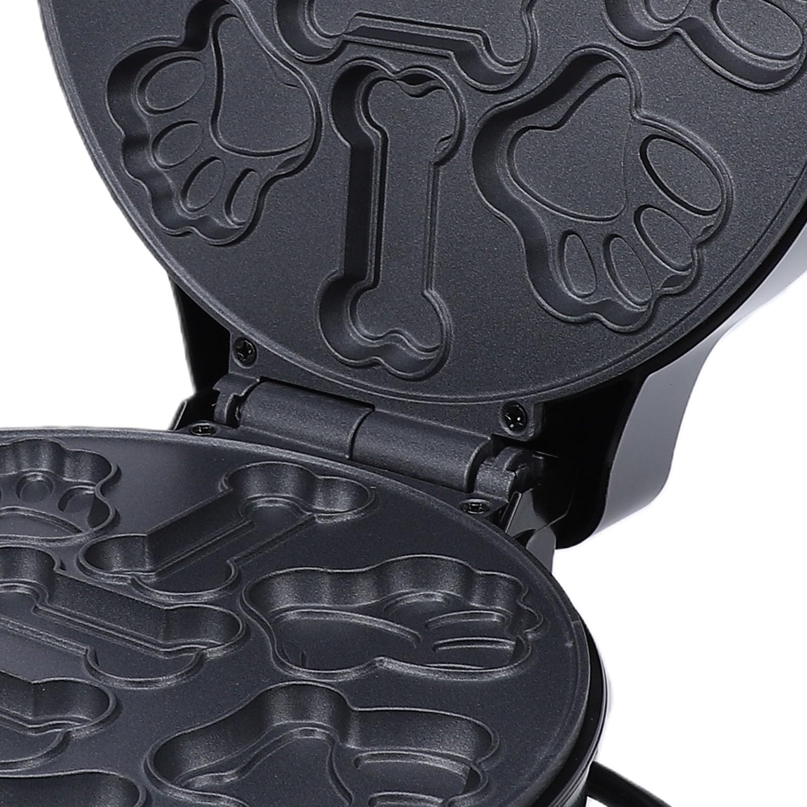 ZJchao Macchina per Dolcetti per Cani Mini Macchina per Dolcetti per Cani per Snack per per Biscotti per Segnaposto per Waffle Elettrica da 900 W (Spina europea 220 V)