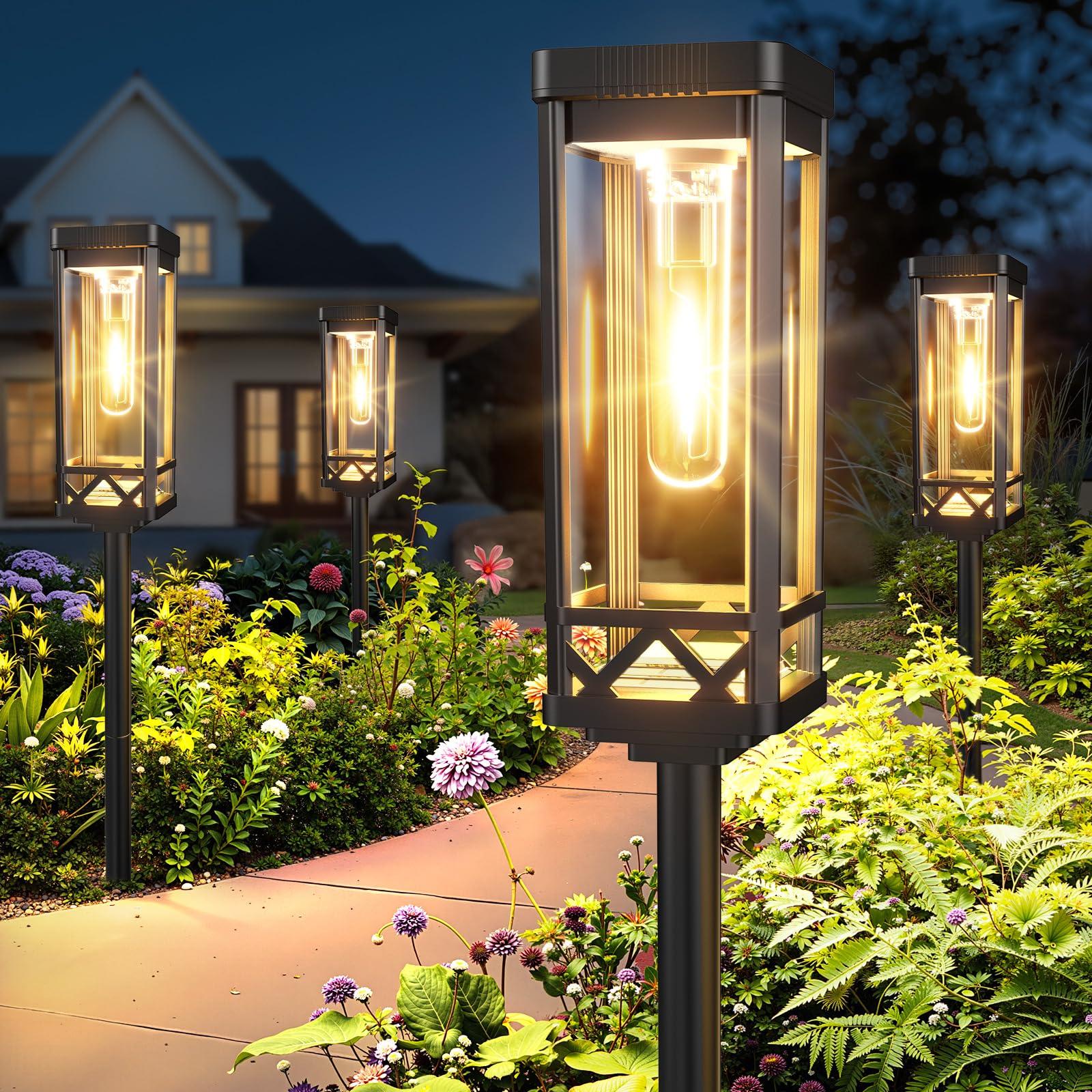 KOOPER Taller Solar Pathway Lights