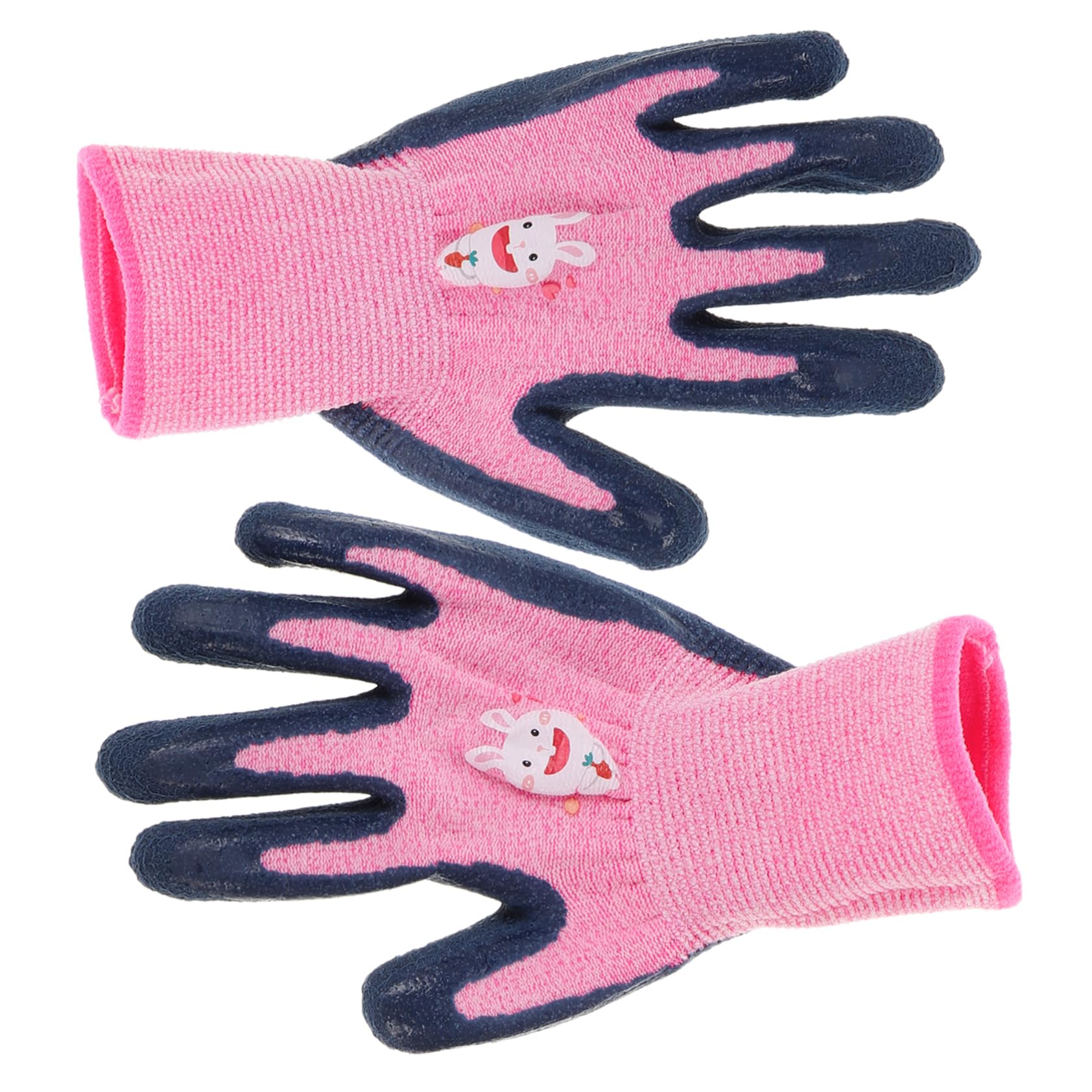 Veemoon Gardening Gloves Boys and Girls Waterproof Non-Slip Full Fingers Elastic for Boys and Girls Outdoor Work Easy Maintenance