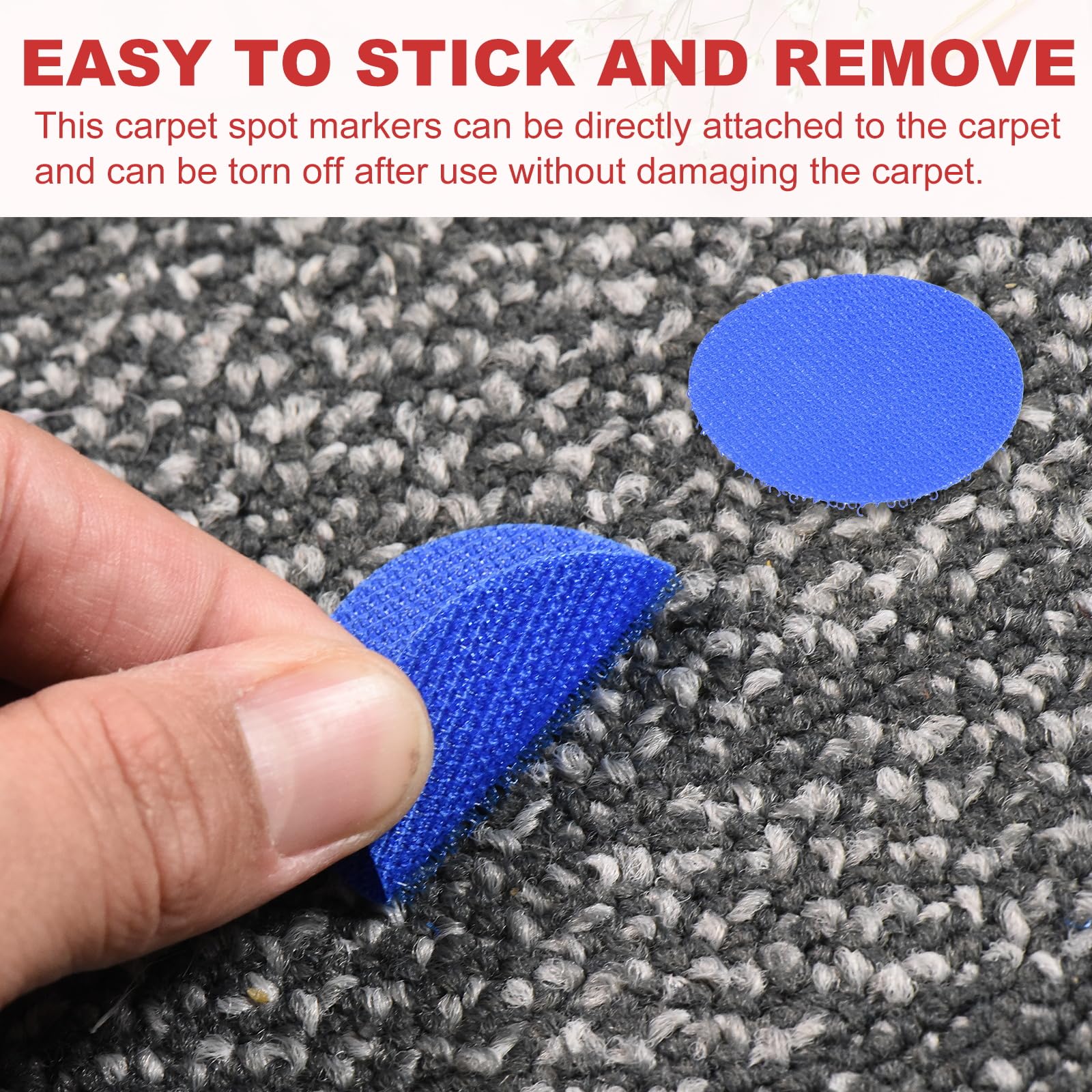 PATIKIL 1.6" Carpet Spot Markers - Image 3