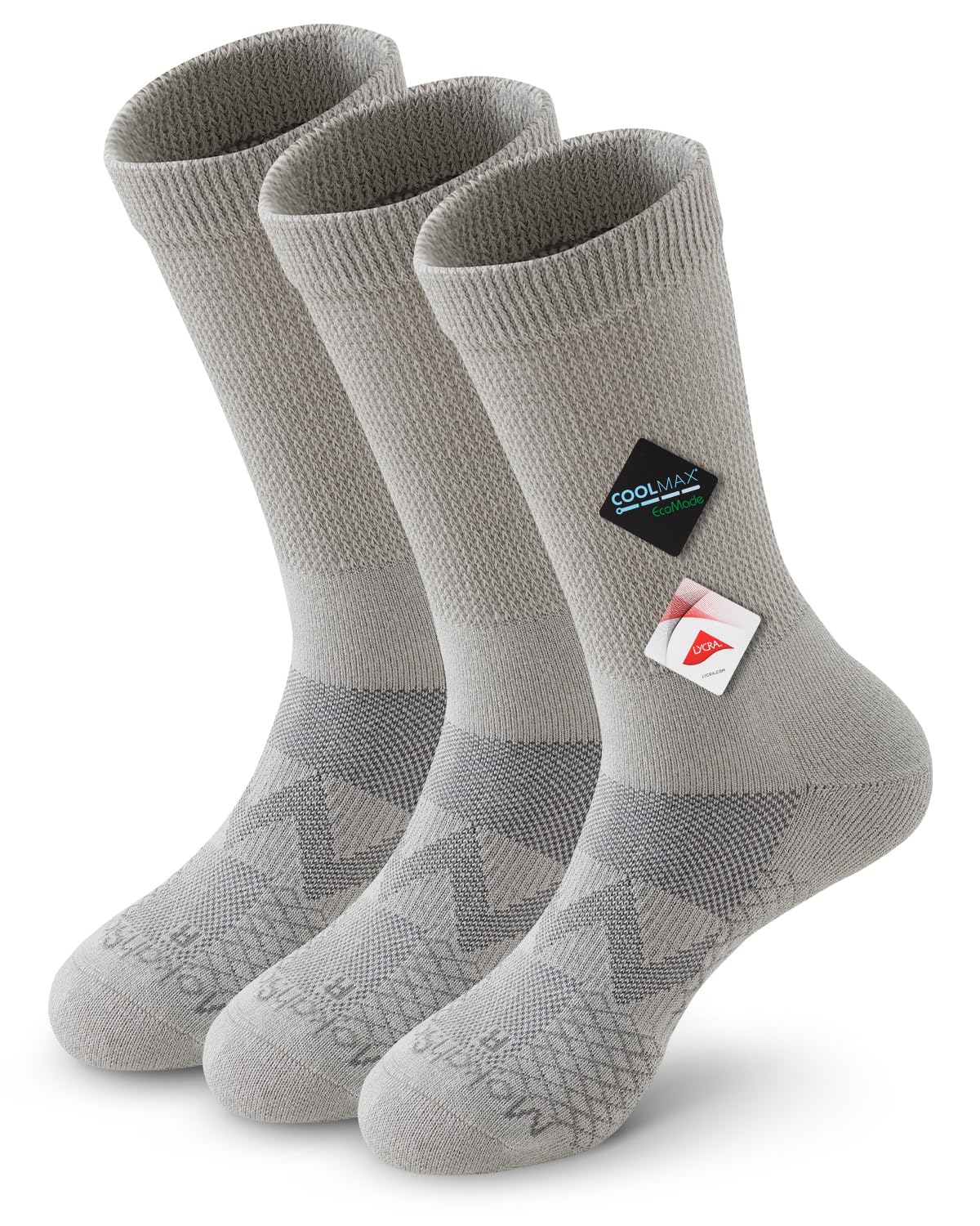 Mokah Stone Socken ohne Gummibund ohne Naht für Herren & Damen, Socken mit Komfortbund Hautfreundlich & Atmungsaktiv, 3 Paar