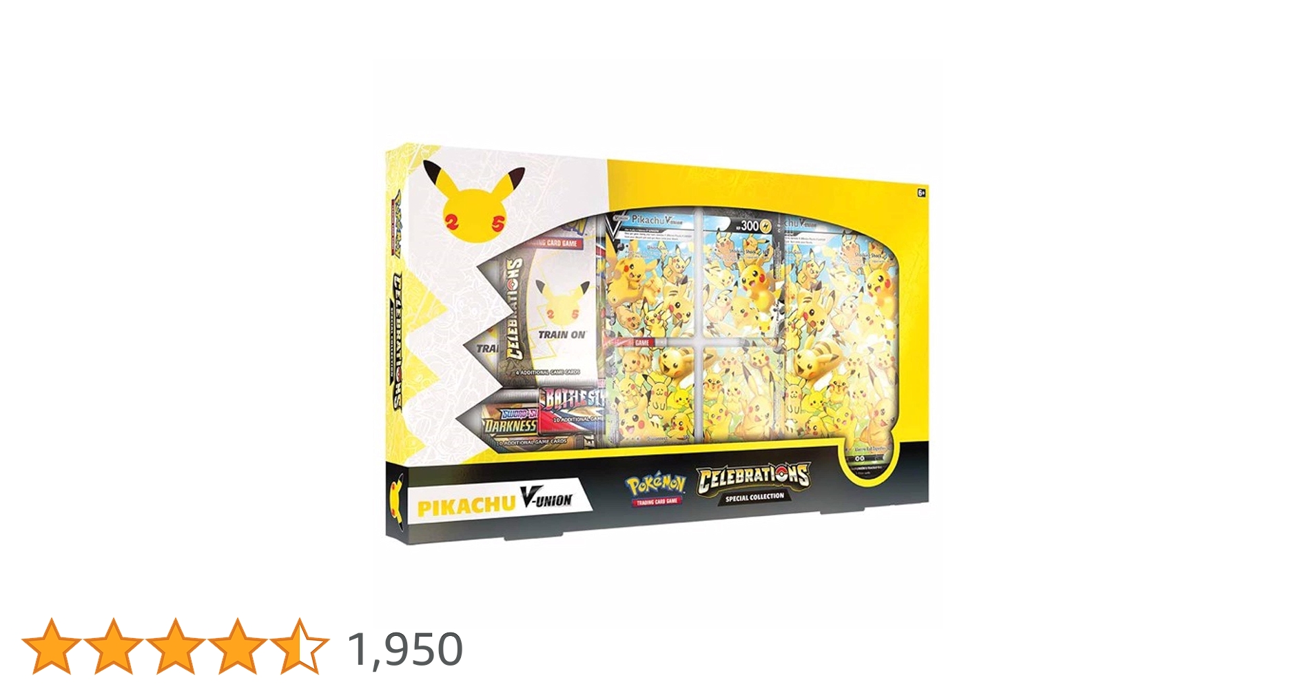 Amazon.co.jp: Pokemon TCG: 25th Anniversary Pikachu V Union