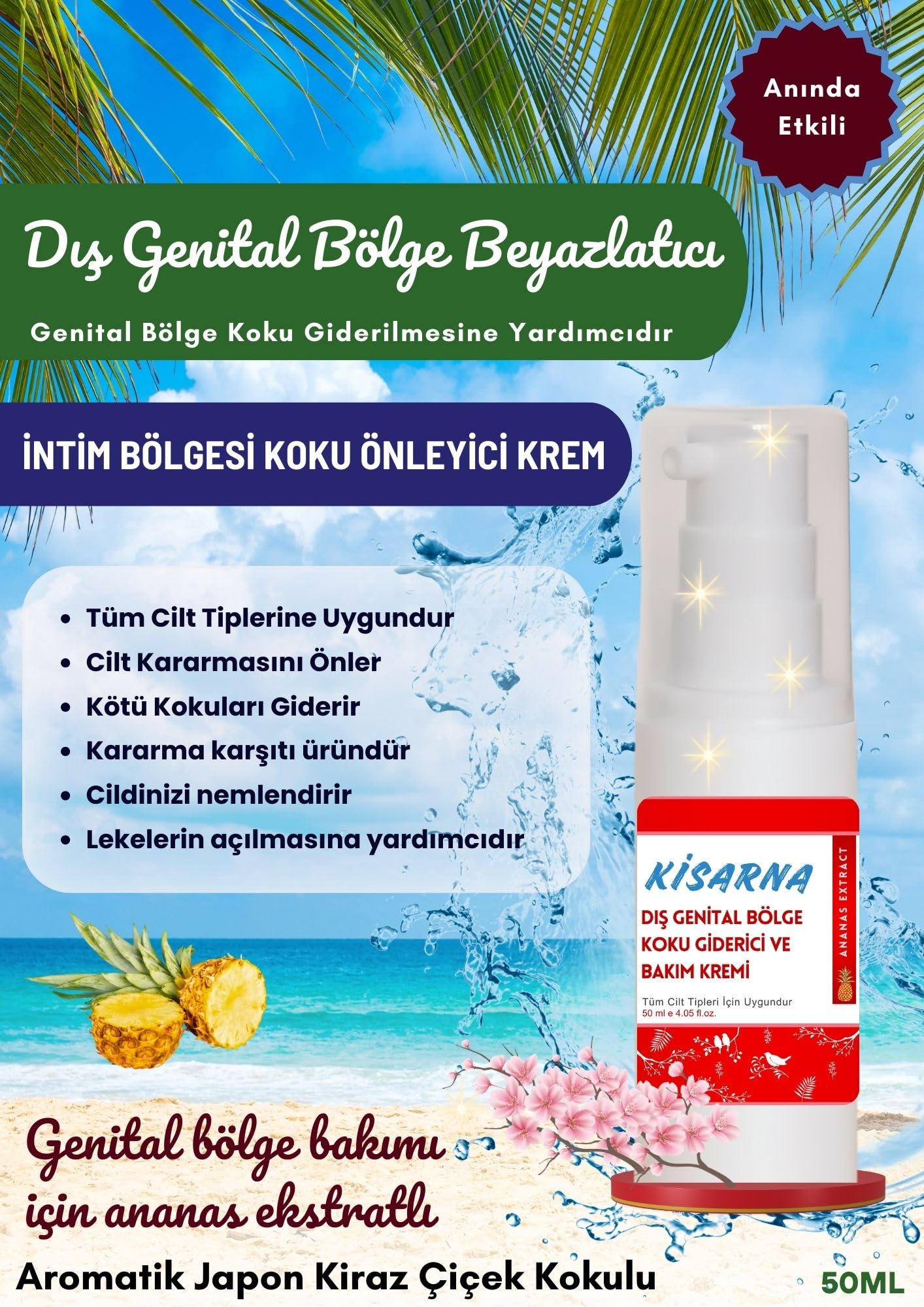 Vajinal Koku Gidermeye Yardımcı Krem