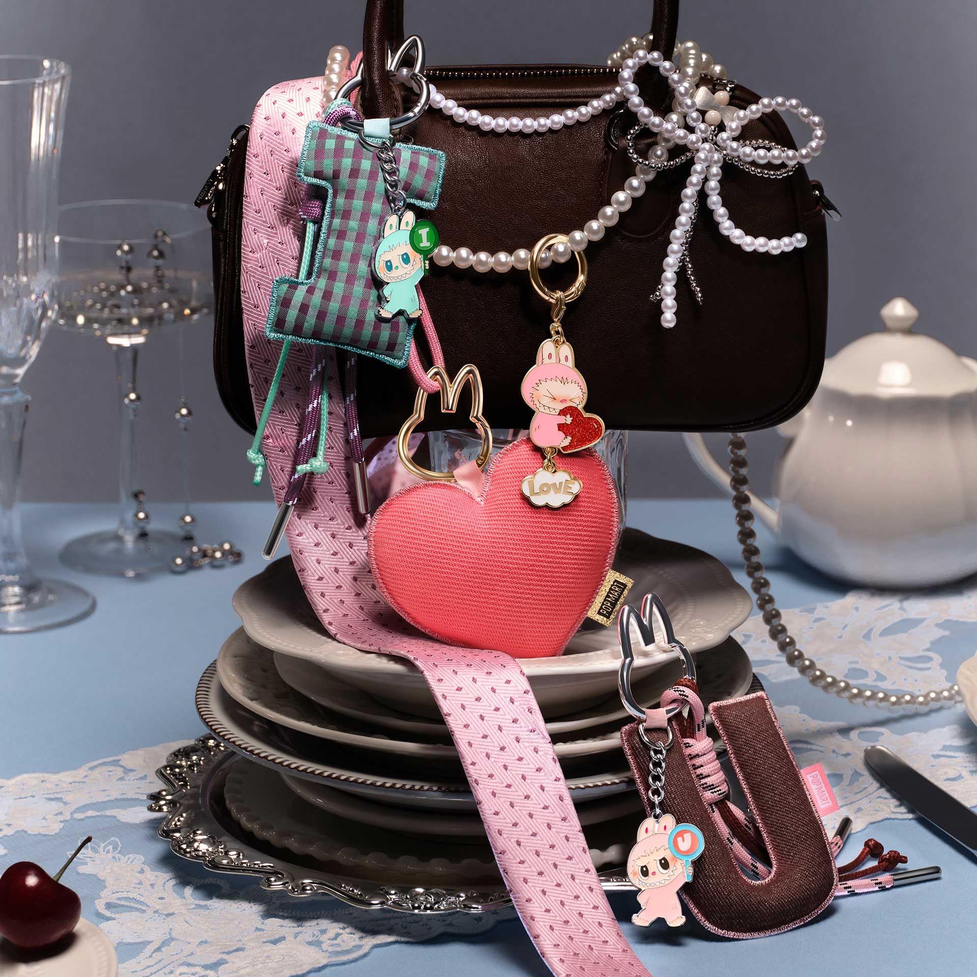 Amazon.com: The Monsters Pin for Love Series- Letter Pendant Blind