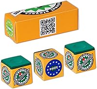 Vista 2 de 3 piezas de taco de billar Longoni NIR Super Professional - Verde